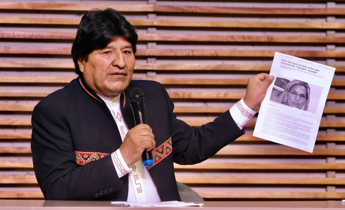 Evo Morales responde a su inhabilitación electoral en Bolivia