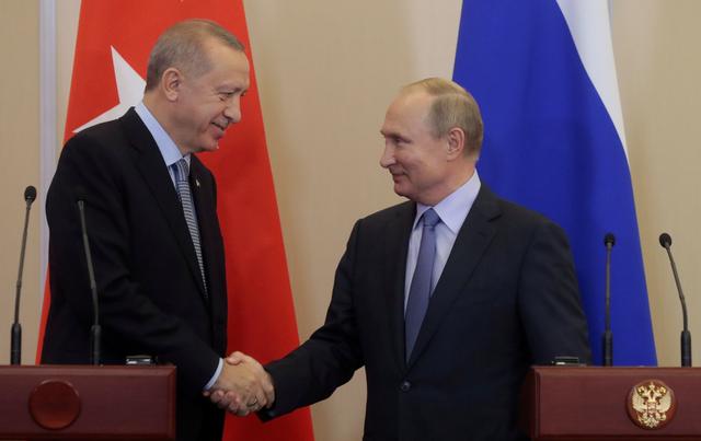 Putin, Erdogan agree new measures needed to ease Syria tensions: Kremlin
