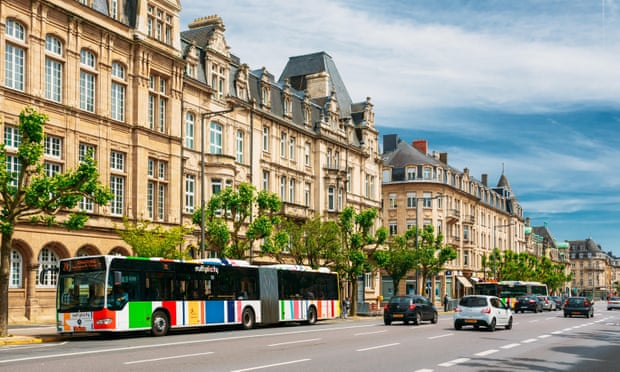  Luxembourg is first country to make all public transport free 