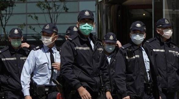 هونغ كونغ تضع العشرات من أفراد الشرطة في الحجر الصحي بسبب كورونا