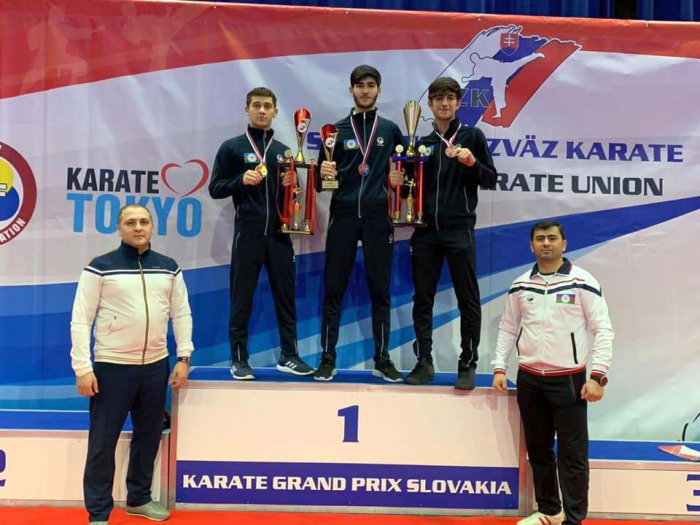 Karateçilərimiz Slovakiyada 3 medal qazandı