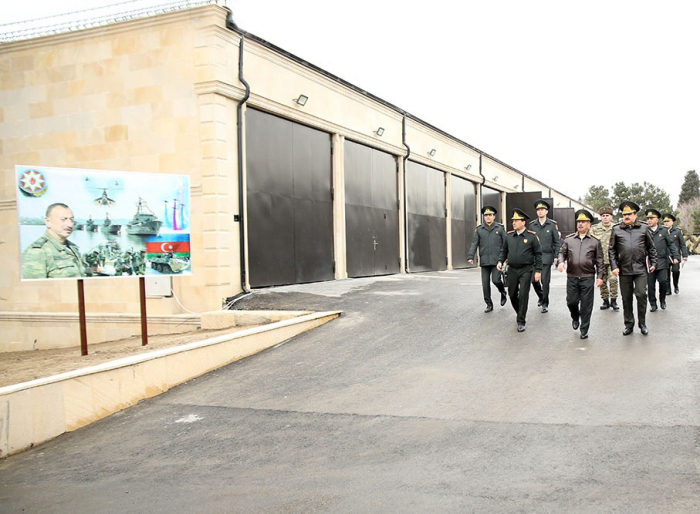 Müdafiə naziri hərbi təyinatlı obyektlərin açılışında -  FOTO 