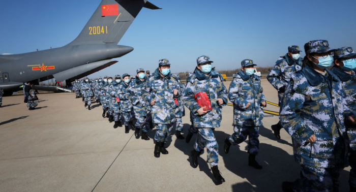 الصين تضع مستشفيين جديدين تحت قيادة الجيش ضمن الخدمة في ووهان