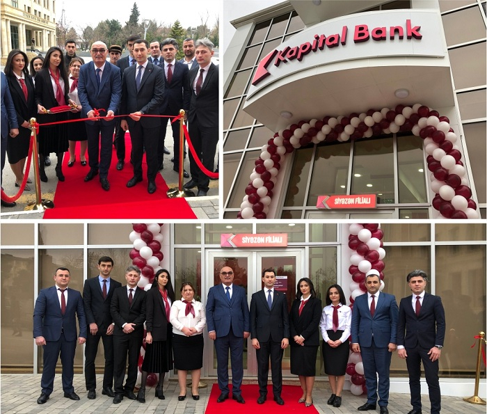 Kapital Bank yenilənən Siyəzən filialını istifadəyə verdi