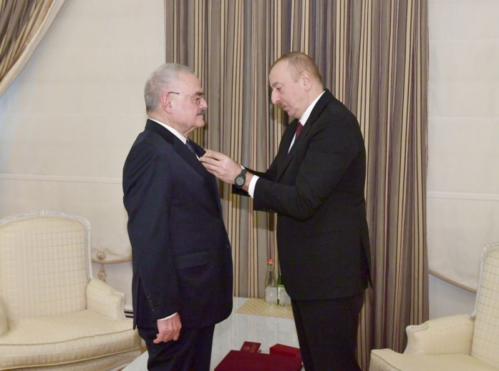  President Ilham Aliyev presented Order “For Service to Motherland” 1st Class to Artur Rasizade 