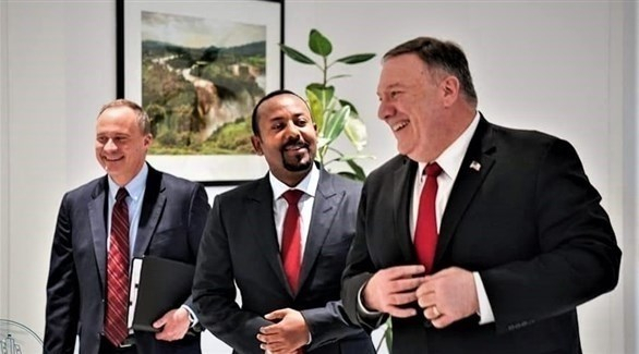 وزير الخارجية الأمريكي يجتمع برئيس الوزراء الأثيوبي
