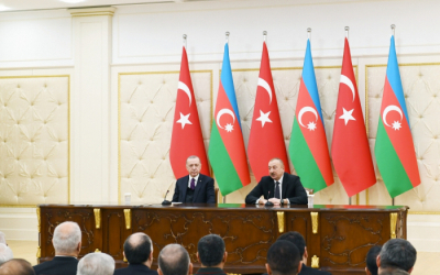  أردوغان - "إن الفرق كبير بين أذربيجان الحالية و قبل 20 عاما." 