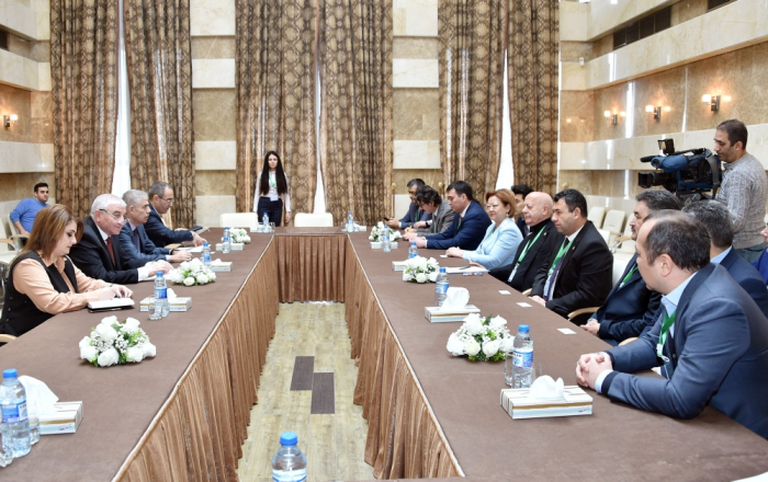  Head of Azerbaijan CEC meets with TURKPA International Observer Mission 