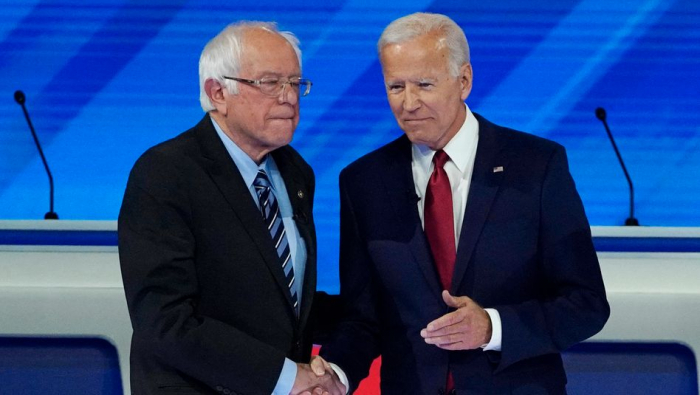 Biden und Sanders sagen, sie wollen schmutzigen Wahlkampf vermeiden