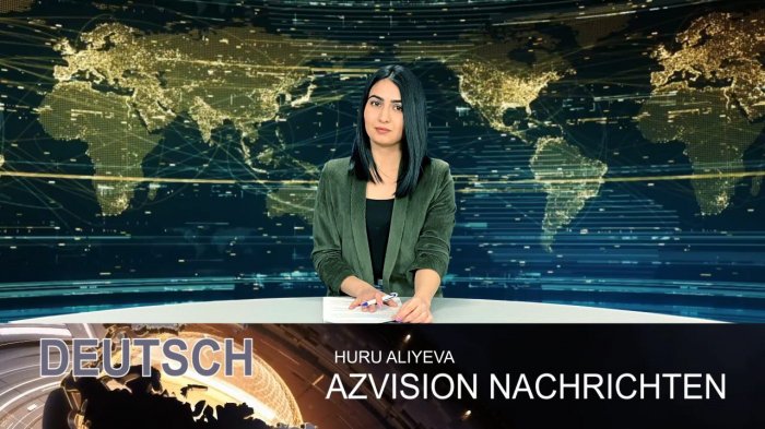  AzVision TV releases new edition of news in German for March 6 -  VIDEO  