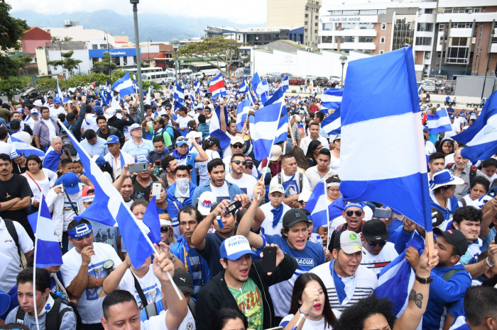 La crisis política en Nicaragua deja 4.000 desplazados al mes
