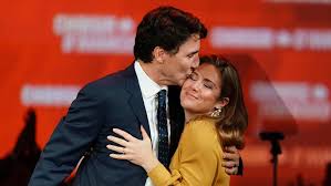   Esposa de Justin Trudeau da positivo por covid-19   