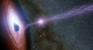 El agujero negro más antiguo y lejano apunta su rayo de partículas directamente a la Tierra