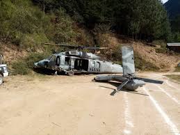 México: Al menos un muerto y 9 heridos al estrellarse un helicóptero de la Marina