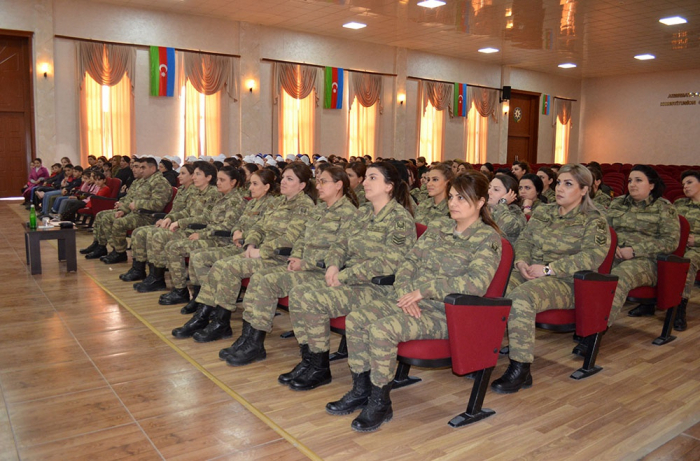 Orduda Beynəlxalq Qadınlar Günü qeyd edilib -    VİDEO   