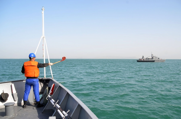   Azerbaijan Naval Forces conduct tactical exercises  