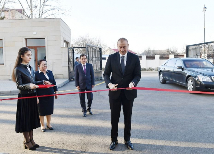  President Ilham Aliyev attends several inaugurations in Gazakh -  PHOTOS  