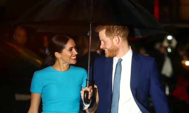 Harry and Meghan in first official UK appearance since royal split