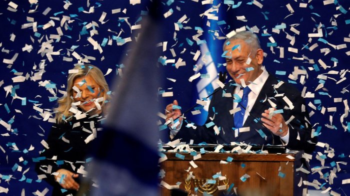 Benjamin Netanyahu claims victory in Israel