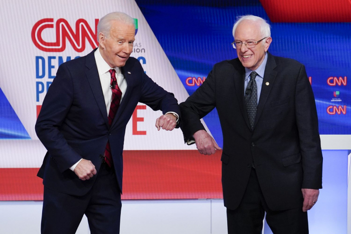 Bernie Sanders apoya a Joe Biden para la presidencia