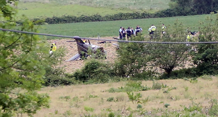 Zwei Tote bei Absturz von Militärhubschrauber im Südwesten Frankreichs