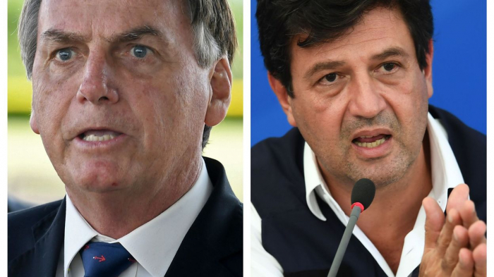   Brésil:   Bolsonaro limoge son ministre de la Santé en pleine crise du coronavirus