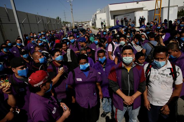 Protests erupt after deaths at U.S. factories in Mexican border town