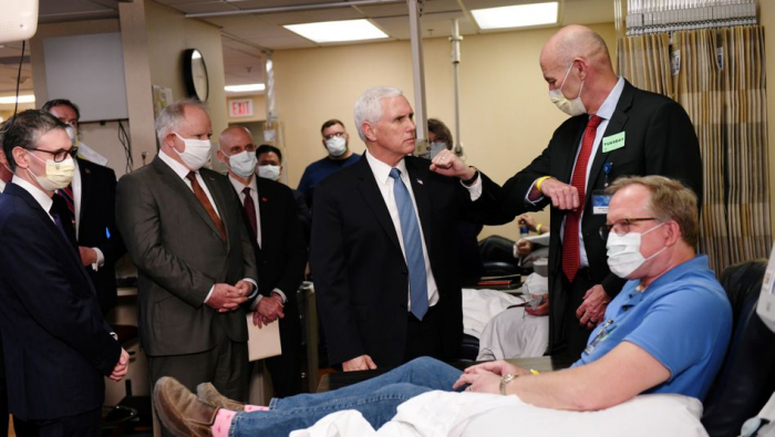   Mike Pence besucht Krankenhaus ohne Maske – trotz vorheriger Warnung  