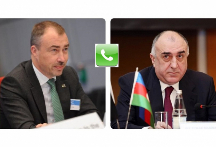 Azerbaijan`s FM, EU Special Representative hold phone talk