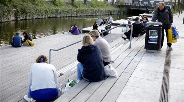 حظر الأنشطة باستثناء الرياضة الفردية بمنطقة شهيرة في كوبنهاغن