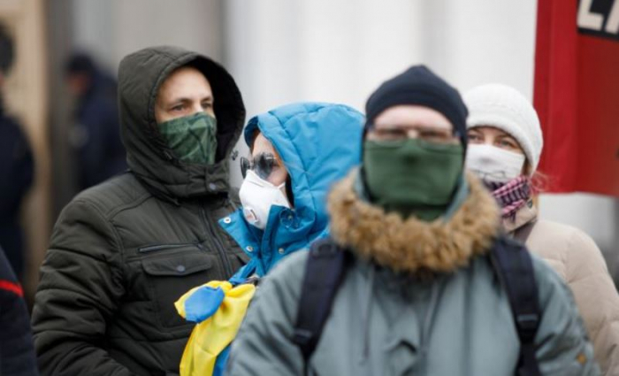 Ukraynada virusa yoluxanların sayı 4100-ü ötüb