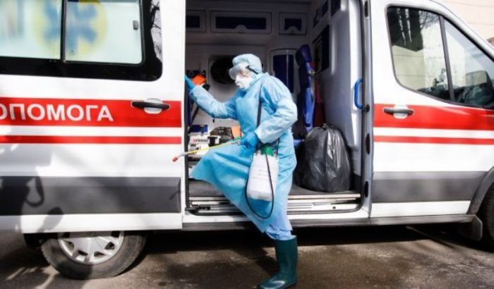 Ukraynada bir gündə 467 nəfər koronavirusa yoluxdu 