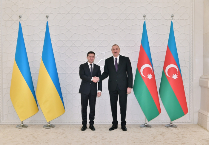 Azərbaycan və Ukrayna prezidentləri telefonla danışdı
