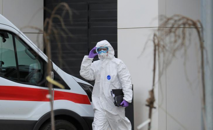 Ukraynada 2325 tibb işçisində virus aşkarlanıb