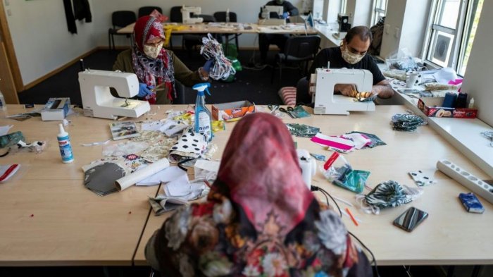 Allemagne: des migrants solidaires dans la lutte contre le coronavirus