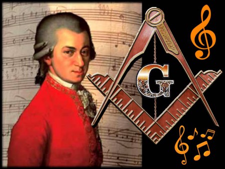 Mozart no fue el único músico masón