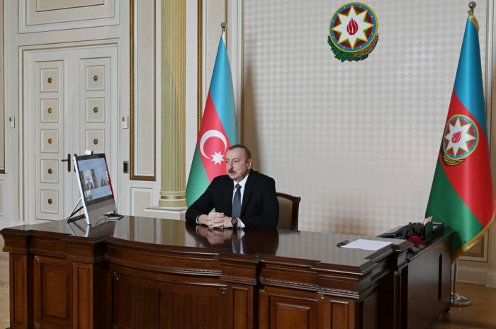 President Ilham Aliyev: Attacks on monuments to Soviet soldiers deserve hatred 