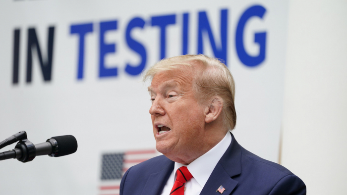 Trump anuncia una ayuda de 1.000 millones de dólares para reforzar la capacidad de hacer pruebas de covid-19 en todo el país