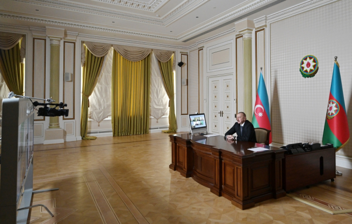 Videoconference held between Signify executives, Azerbaijani president - PHOTOS
