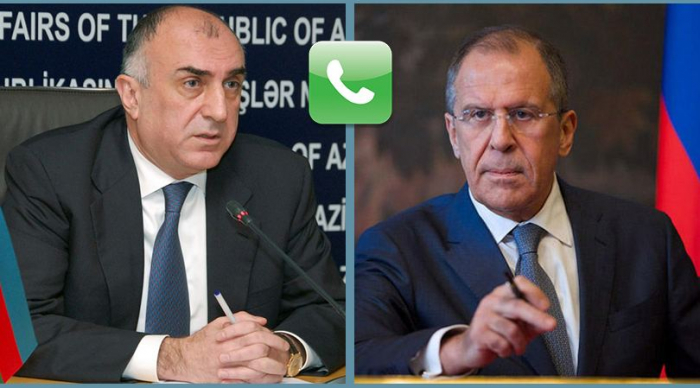  Azerbaijani, Russian FMs hold phone conversation  