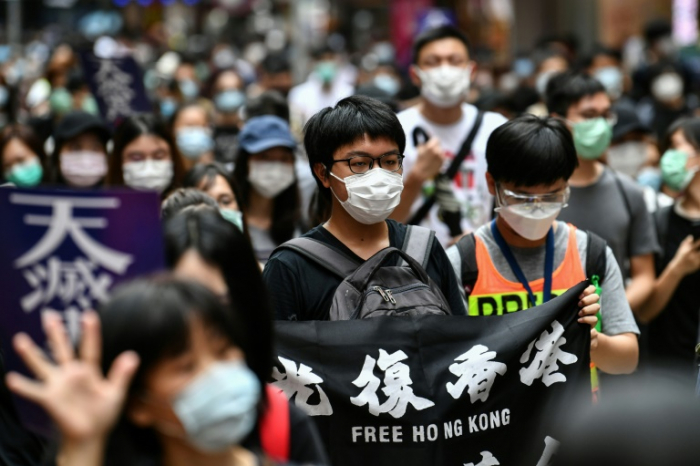 Tausende protestieren gegen geplantes Sicherheitsgesetz in Hongkong