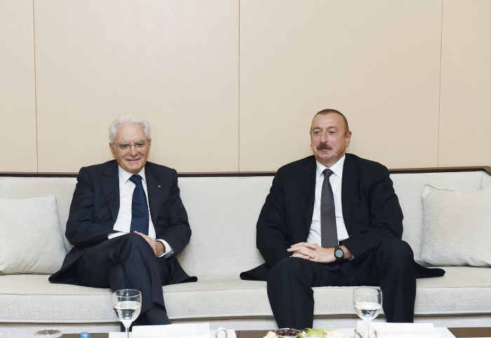  Presidente italiano felicita a Ilham Aliyev  