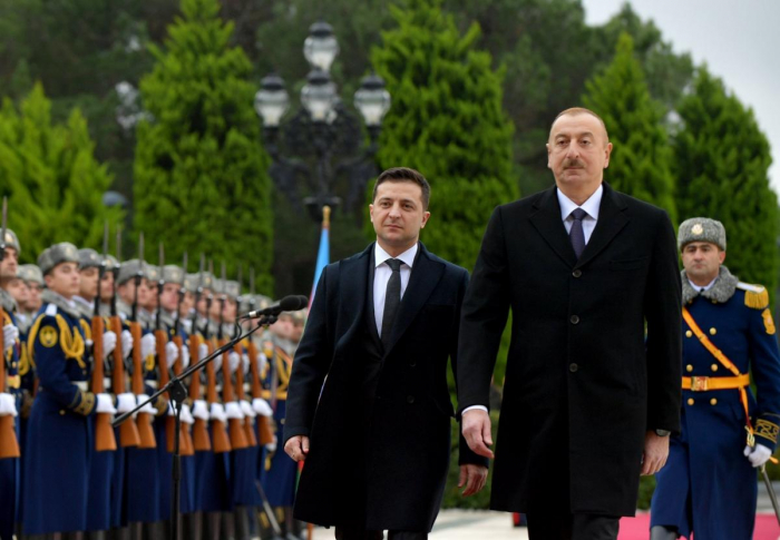 Volodymyr Zelensky sends a congratulatory letter to Azerbaijani President