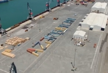   Puerto de Bakú celebra una acción original para el 28 de mayo - Día de la República  