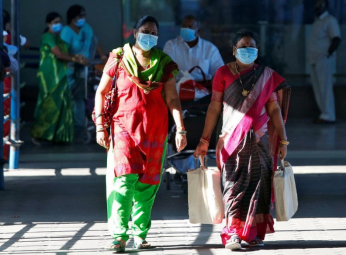 Hindistanda koronovirusa yoluxanların sayı artdı