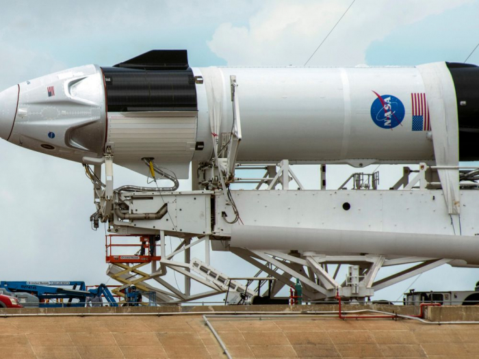   La Nasa lance son premier vol habité avec SpaceX depuis 2011  