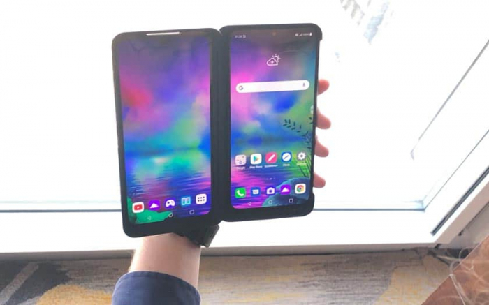 LG va-t-il relancer la mode des smartphones à double écran, en forme de «T»?