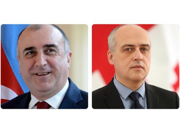    وزيرا خارجية أذربيجان وجورجيا     يتحدثان عبر الهاتف  
