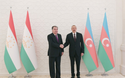  اتصال هاتفيا بين رئيسي أذربيجان وطاجيكستان 