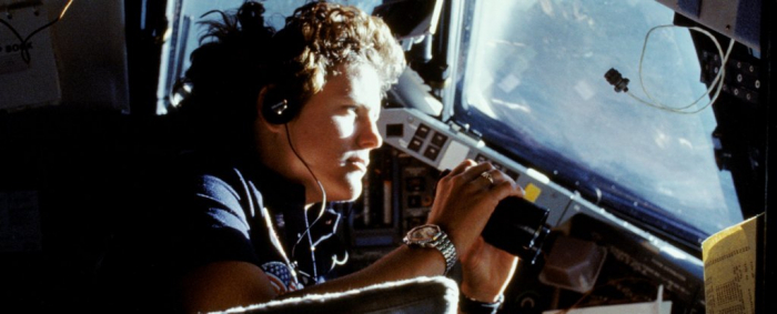First US woman to walk in space is now also first to reach ocean